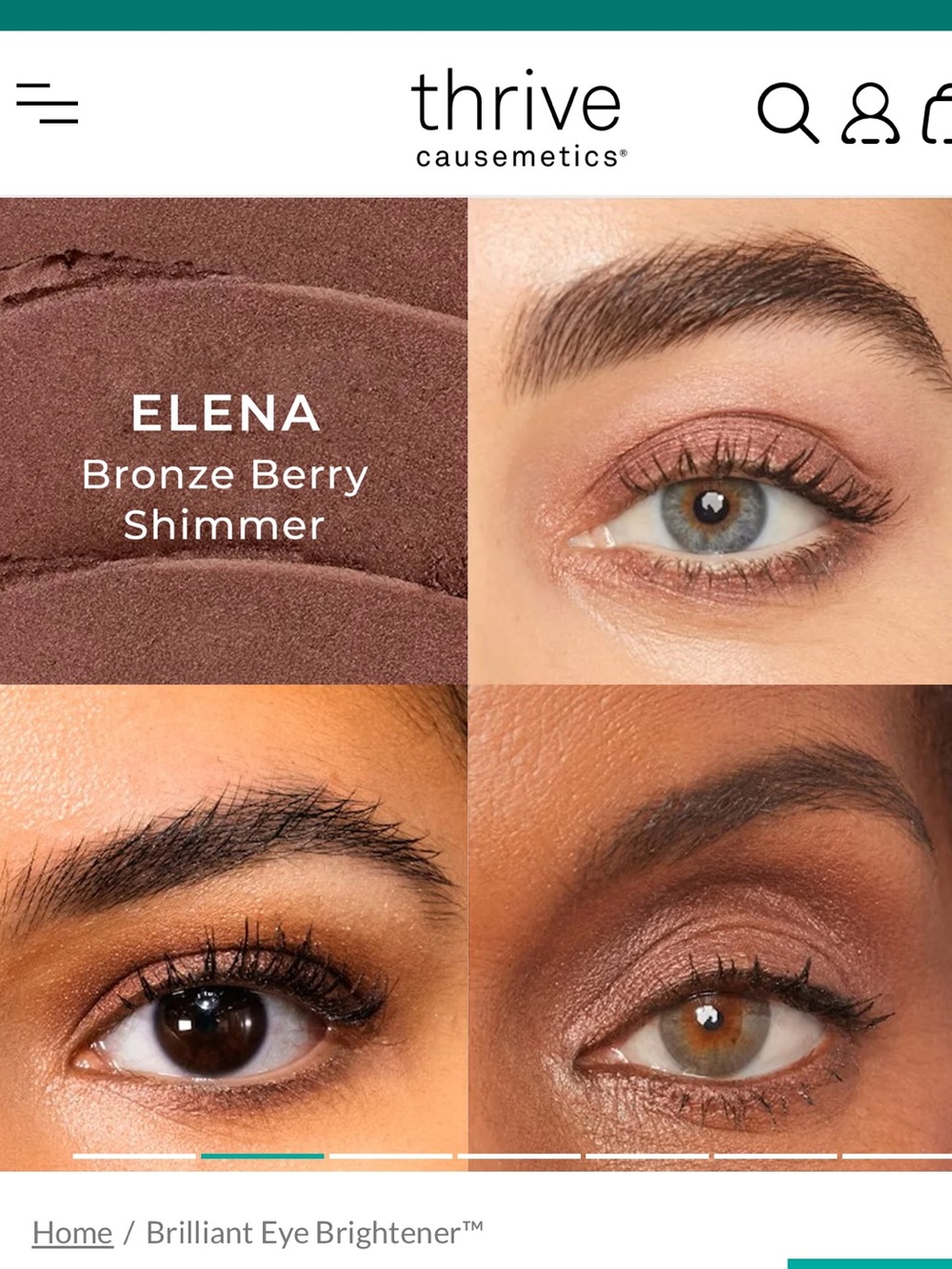 Thrive Brilliant Eye Brightener in Elena - Picture 2 of 9